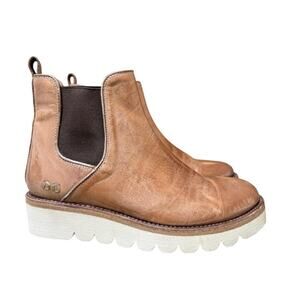 Bed Stu Novel II Leather Chelsea Boot EUC Women size 9